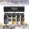 Pixiss Metallics Alcohol Inks Set, 5 Highly Saturated Metallic Alcohol Inks for Resin